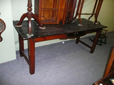 Lot 602 - Pine and elm table