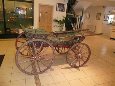 Lot 1000 - Painted cart- TO BE SOLD AT 12 NOON