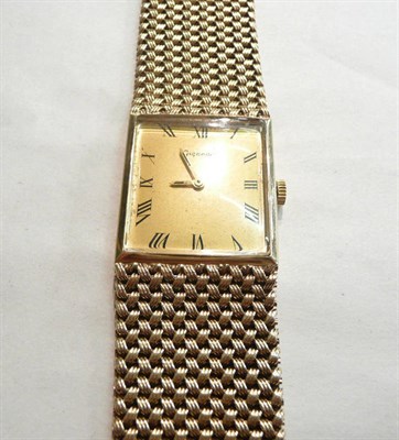 Lot 67 - A Gigandet 9ct gold wristwatch