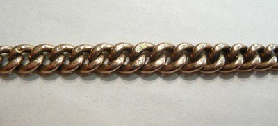 Lot 74 - A 9ct gold fob chain, 36g approximate weight
