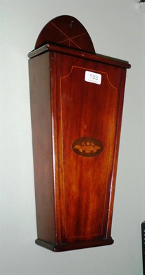 Lot 133 - 19th century candle box