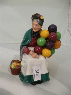 Lot 307 - Doulton figure "Old Balloon Seller"