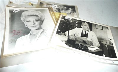 Lot 434 - Folder of signed photographs