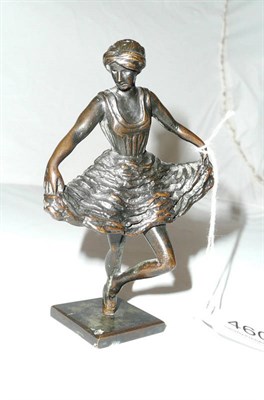 Lot 460 - Bronze figure of a ballet dancer after Degas