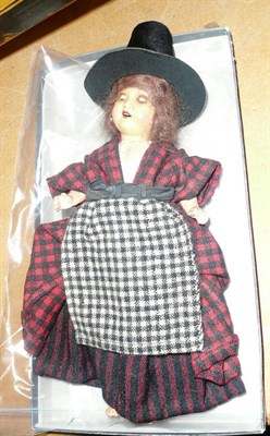 Lot 480 - An Armand Marseille composition Welsh doll