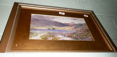 Lot 491 - Watercolour by Isaac Cooke, Lake District scene