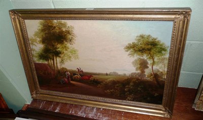 Lot 549 - 19th century oil, Belfast loch