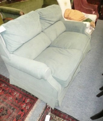 Lot 646 - Modern green bed settee