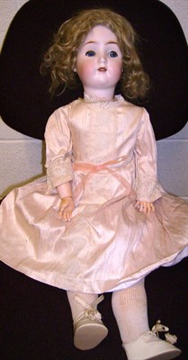 Lot 1003 - Alt Beck & Gosschalk Bisque Socket Head Doll 'Sweet Nell' impressed 1362 3 with original brown wig