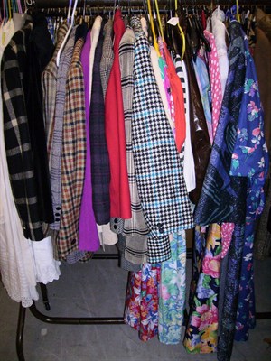 Lot 1067 - Mainly 1980's And Later Cotton Dresses And Separates including Droopy and Brown cotton floral...