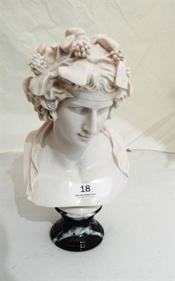 Lot 18 - Antonius wearing a bacchic wreath(after the original from Holkham Estate)