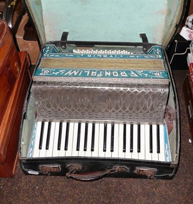 Lot 52 - A cased Fontalini piano accordion