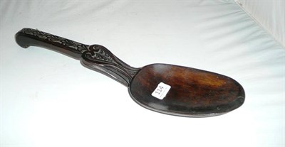 Lot 114 - Wood loving spoon, 19th century