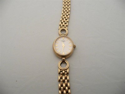 Lot 308 - A 9 carat gold Rotary lady's wristwatch with spare links, 19.2g approx