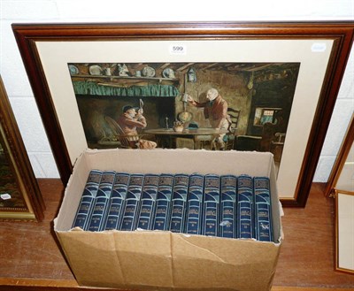 Lot 599 - Encyclopedia of Agriculture (12 vols) and a hunting print