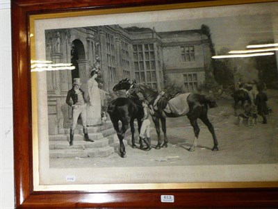 Lot 613 - Hunt after Shayer - "The Duke of Beaufort Coach", coloured engraving; After Waller - The Day of...