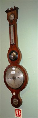 Lot 733 - Rosewood barometer