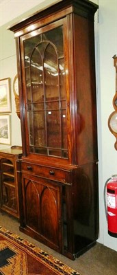 Lot 734 - George IV mahogany bookcase