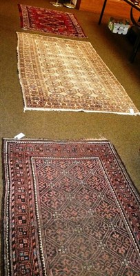 Lot 746 - Three small rugs (a.f.)