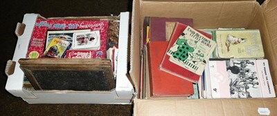 Lot 199A - A box of toys and a box of children's books