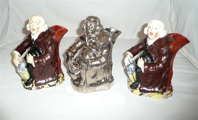 Lot 4 - Three Staffordshire night watchmen (3)