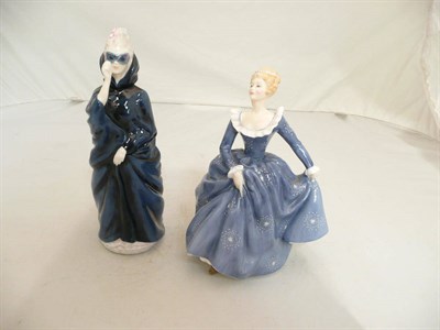 Lot 90 - Two Royal Doulton figures 'Masque' HN2554 and 'Fragrance' HN2334