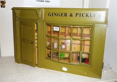 Lot 112 - A "Ginger & Pickles" shop front cabinet