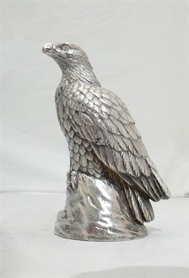 Lot 266 - A silver filled figure of an eagle