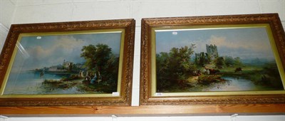 Lot 348 - Pair of prints of German scenes by Francis Krause