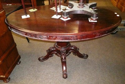 Lot 403 - Victorian oval table