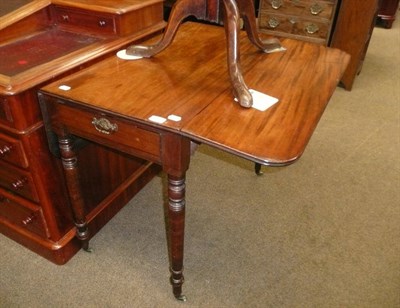 Lot 456 - A 19th century mahogany Pembroke table