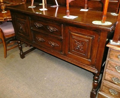 Lot 468 - A 1930's oak sideboard