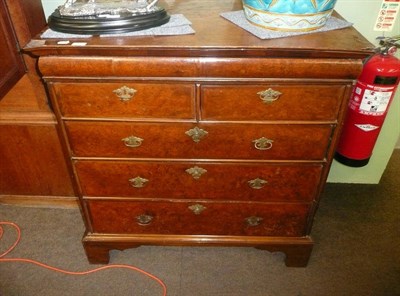 Lot 500 - An early 18th century walnut chest