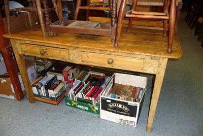 Lot 623 - Pine kitchen table