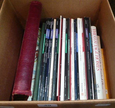 Lot 49 - Scrap book, books and catalogues