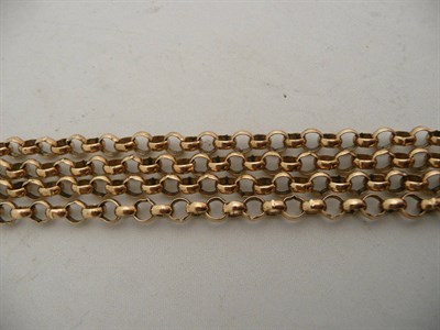 Lot 211 - A belcher necklace