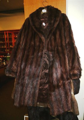 Lot 253 - Three fur coats