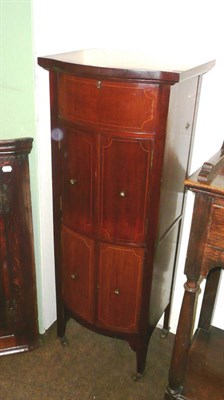 Lot 482 - Mahogany cabinet, previously fitted with a gramophone