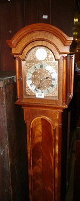 Lot 491 - Small longcase clock