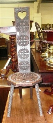 Lot 500 - Victorian spinning chair