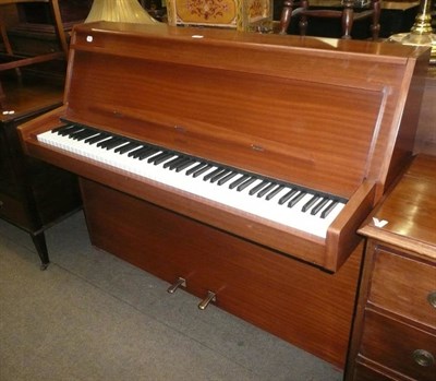 Lot 505 - A Lindner modern upright piano