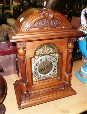 Lot 538 - Westminster chime clock