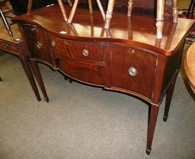 Lot 600 - A mahogany sideboard