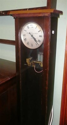 Lot 626 - An 'English Clock Systems' grandmother clock and another oak Enfield grandmother clock