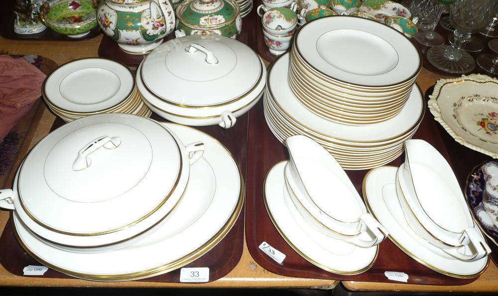 Lot 33 - Royal Worcester 'Viceroy' dinner service (on two trays)