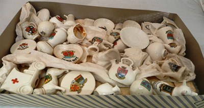 Lot 182 - A quantity of Goss and other crested china