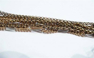 Lot 341 - Four assorted chains