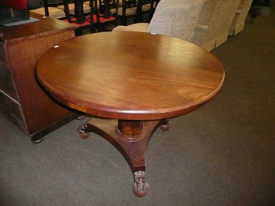 Lot 429 - 19th century mahogany breakfast table