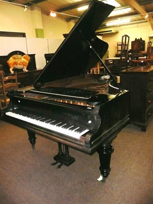 Lot 465 - C Bechstein, A 6ft 5in ebonised grand piano, model no.71756, circa 1905