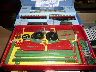 Lot 1012 - A Boxed Hornby Dublo 3-Rail 'Duchess of Montrose' Passenger Set EDP12, in BR green livery; A...